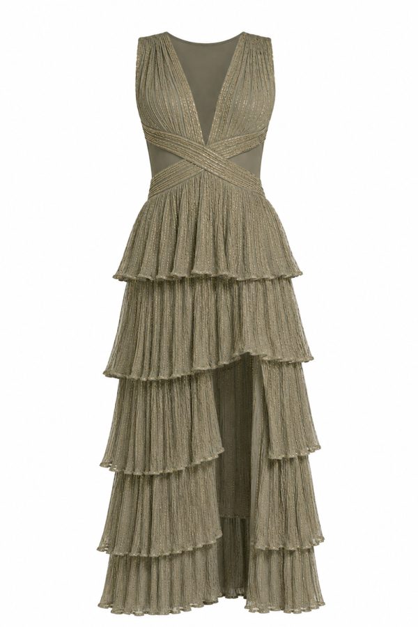 D’Artemide Muse Dress Khaki