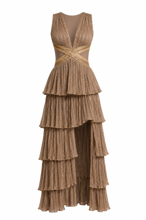 D’Artemide Muse Dress Mocha