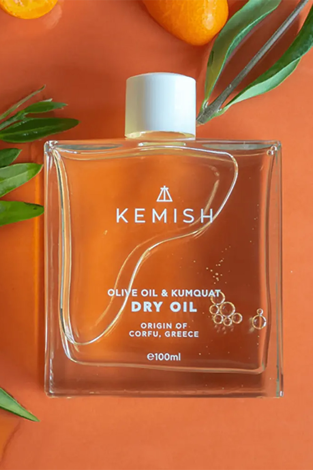Kemish Herbal Body Oil Olive Oil & Kumquat 100ml - Image 3