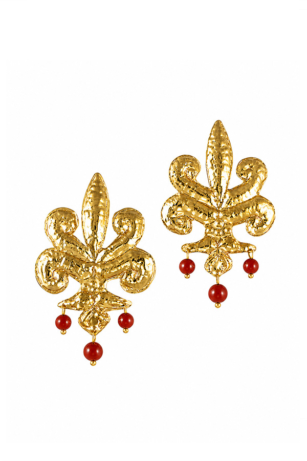 Valeska Jewellery Earrings Artemis Red
