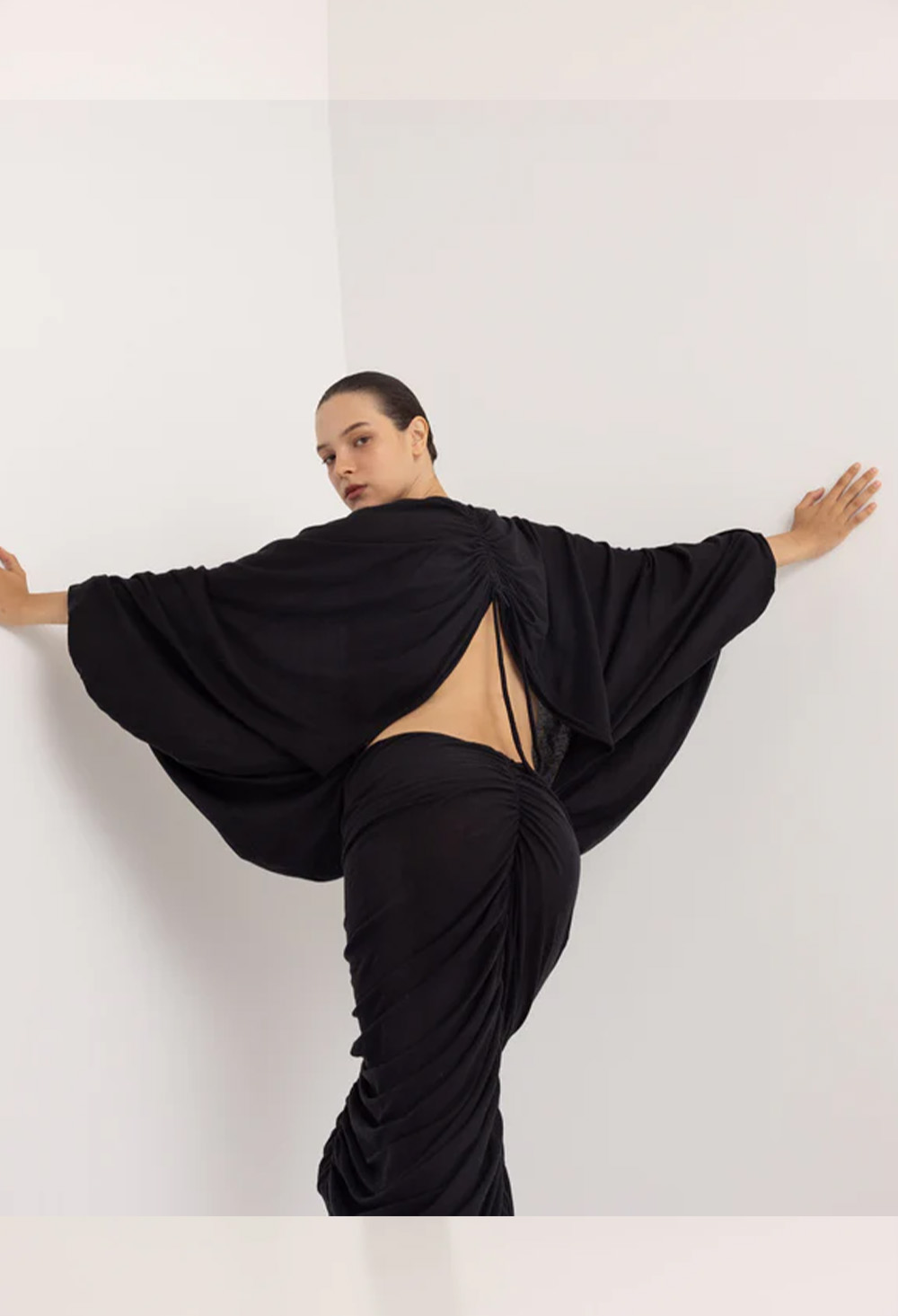 Christian Zen Aphrodite Maxi Dress Black - Image 6