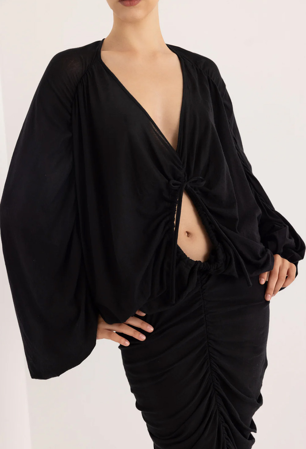 Christian Zen Aphrodite Maxi Dress Black - Image 5