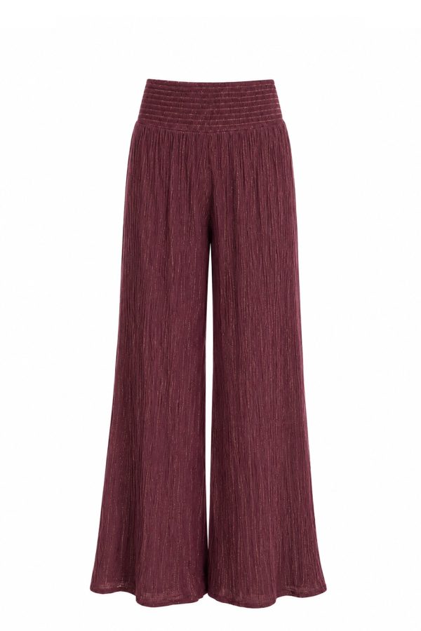 D’ Artemide Leto Pants Wine Berry