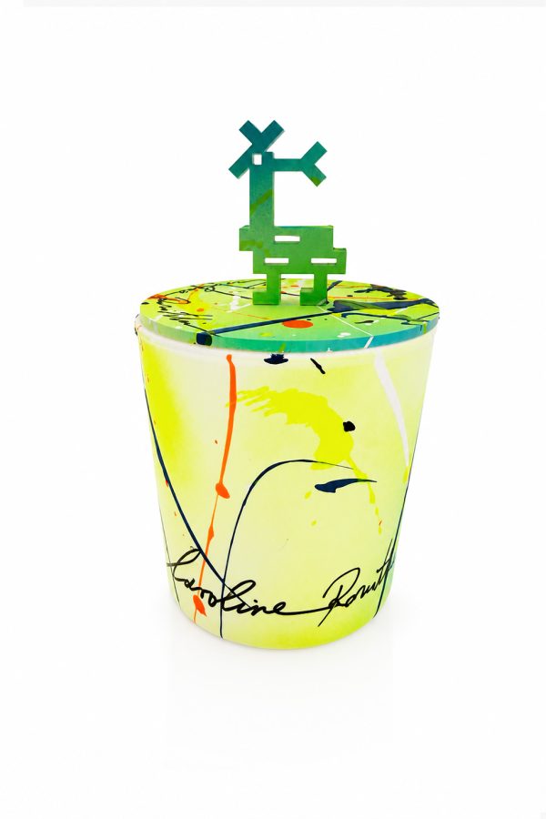 Muses x Carolina Rovithi Candle 300ml Soy Scented Blend Lime Light Blue