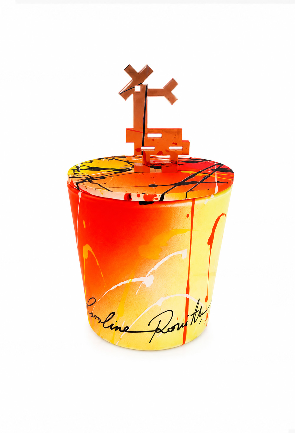 Muses x Carolina Rovithi Candle 300ml Soy Scented Blend Orange Lime