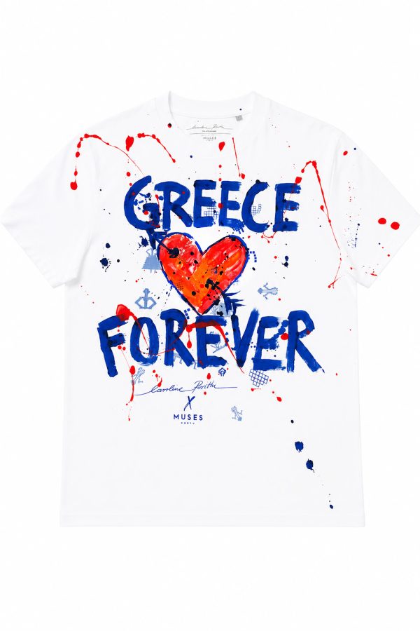 Muses x Carolina Rovithi Forever Greece Orange Heart