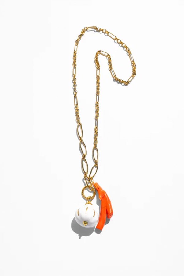 Katerina Psoma Calypso Long Garlic Pendant