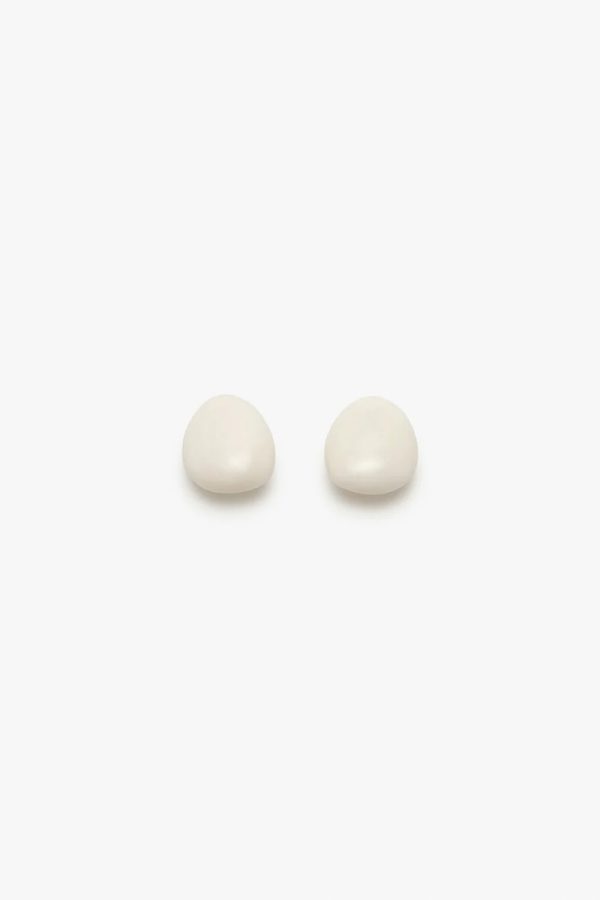 Monies Lima Earrings White