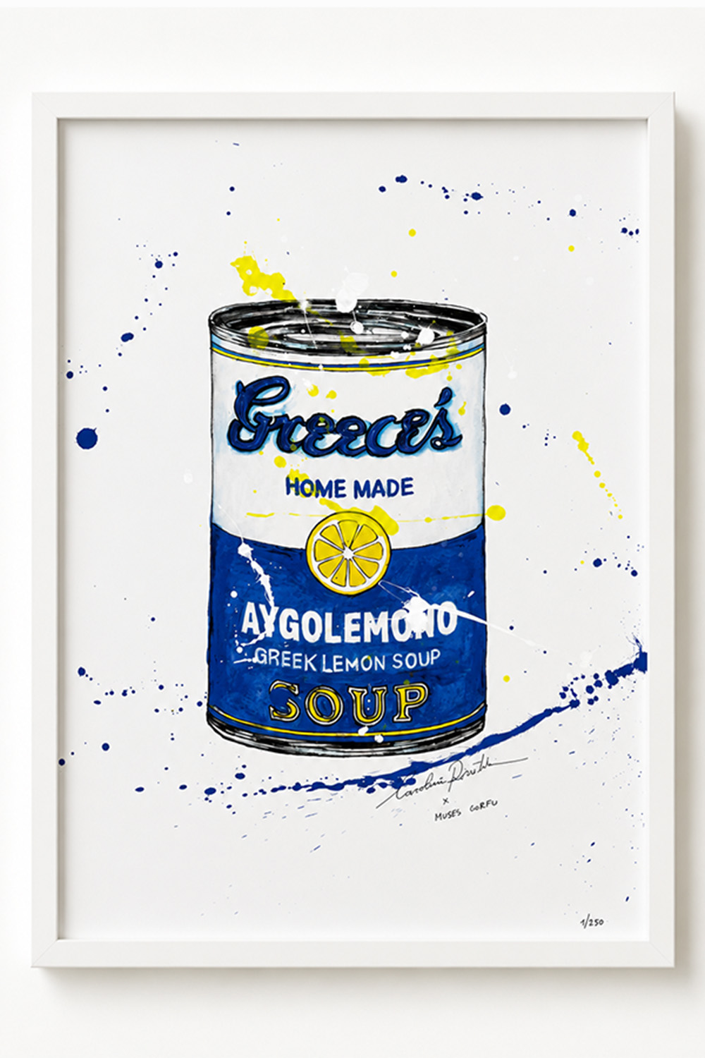 Muses x Carolina Rovithi Aygolemono W 60x44 - Image 2