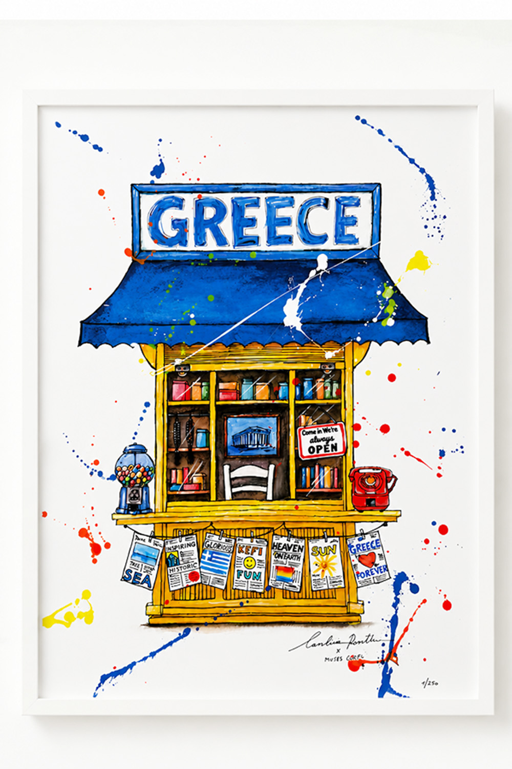 Muses x Carolina Rovithi Kiosk W 60x44 - Image 2