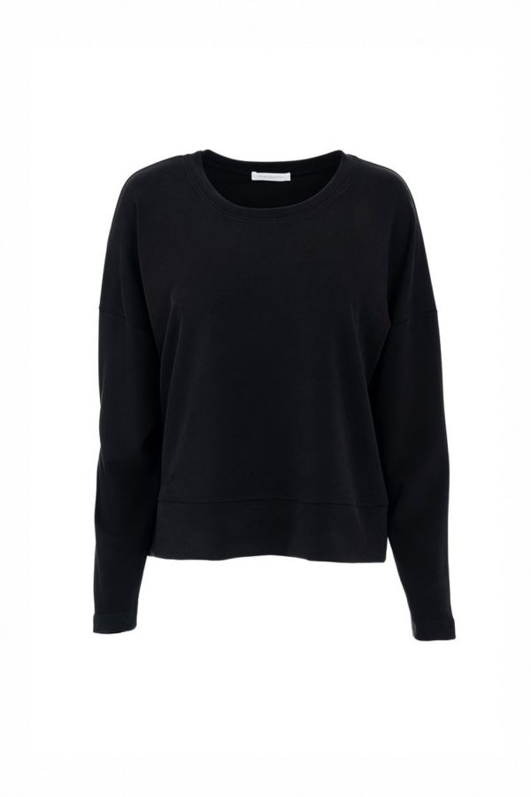 Philosophy Heavy Rib Sandwashed Top Black