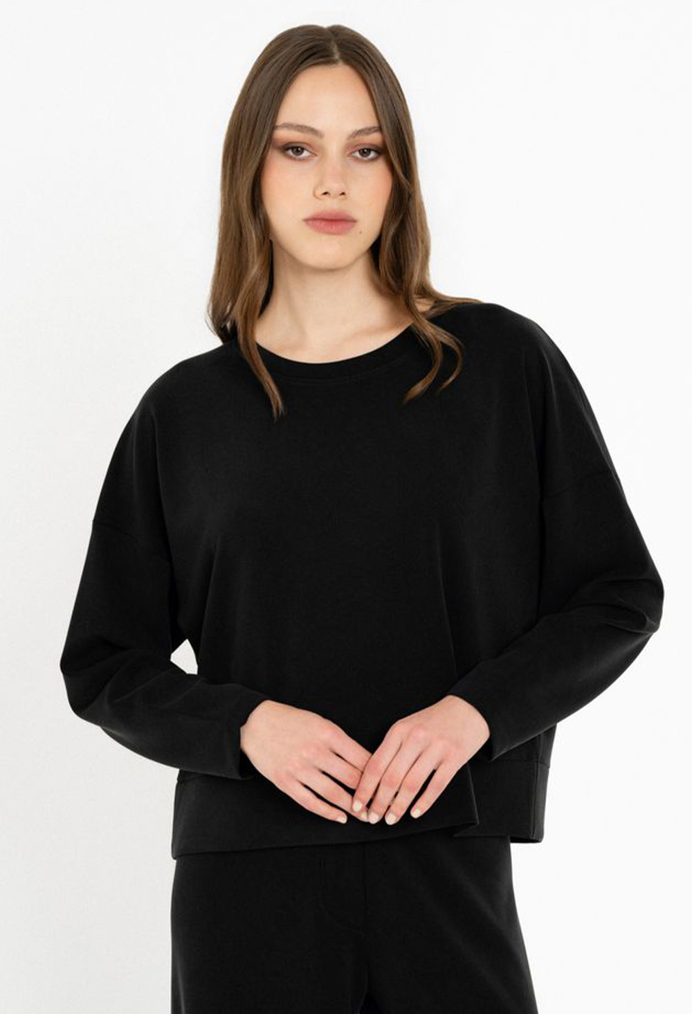 Philosophy Heavy Rib Sandwashed Top Black - Image 2