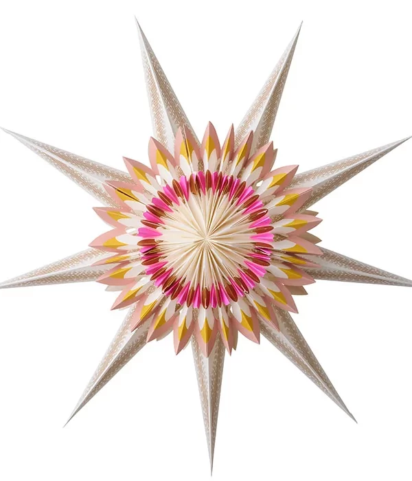 Bungalow Paper Star Helios Gold 70cm