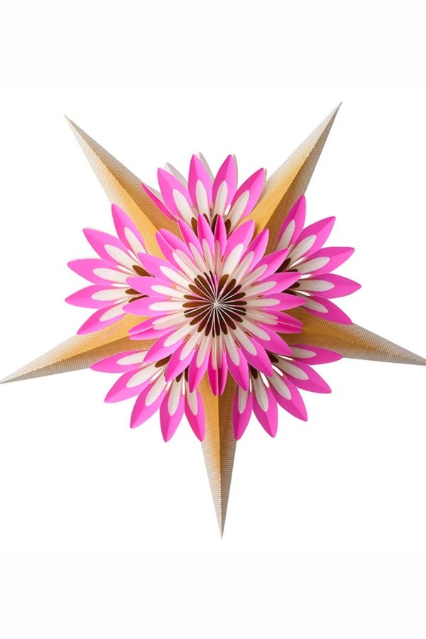 Bungalow Paper Star Aurora Fuchsia 70cm