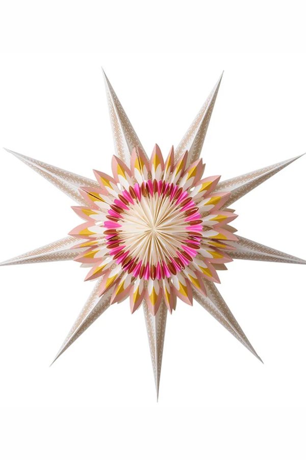 Bungalow Paper Star Helios Gold 70cm