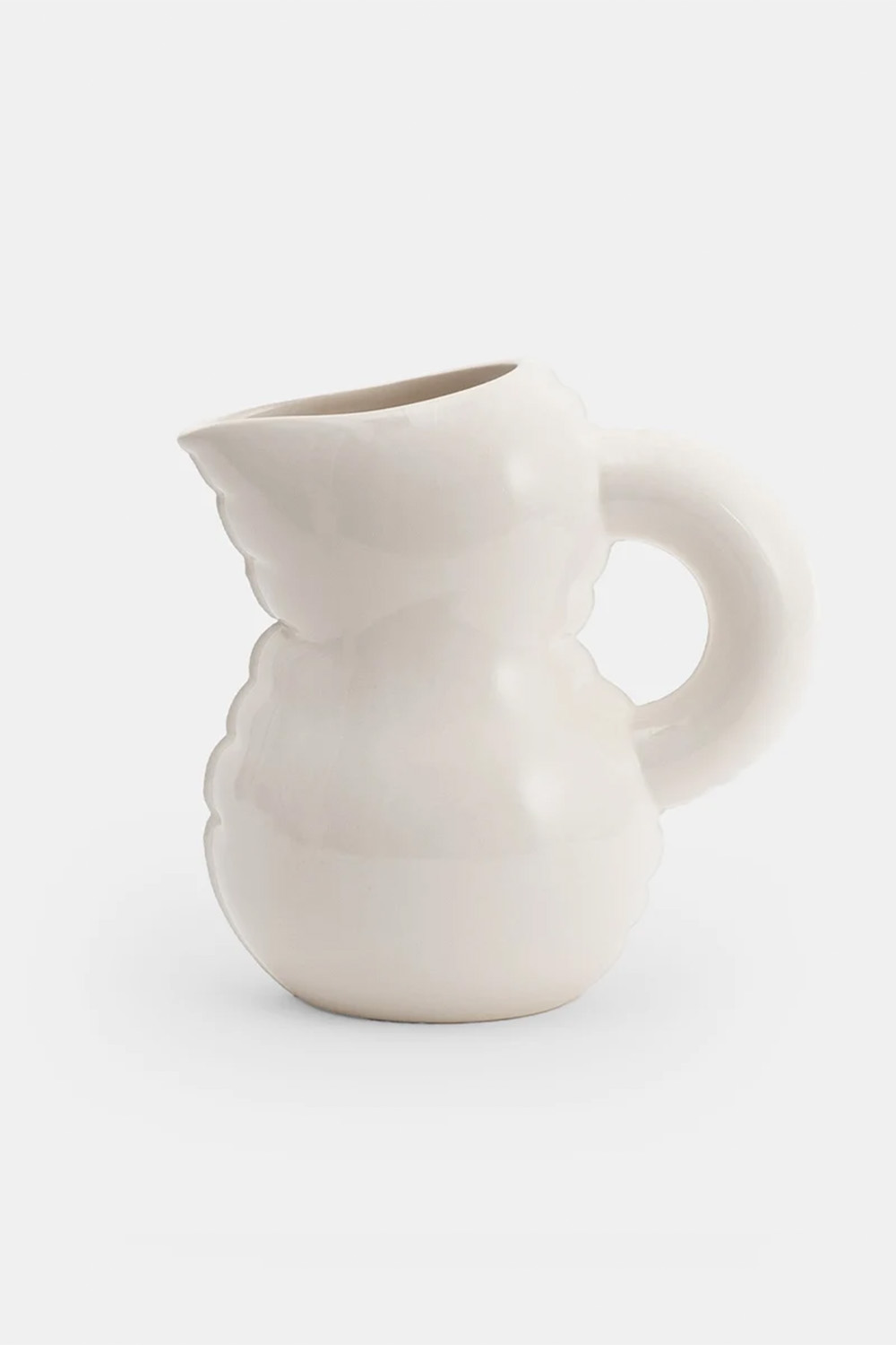 Home Studyo Jug Emily Gloss Bone