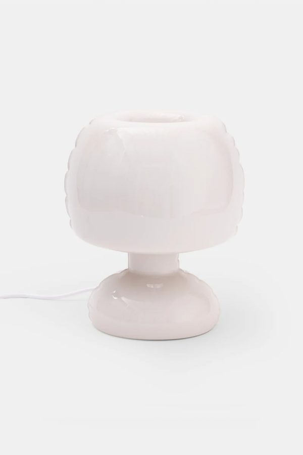 Home Studyo Table Lamp Freddy Gloss Bone