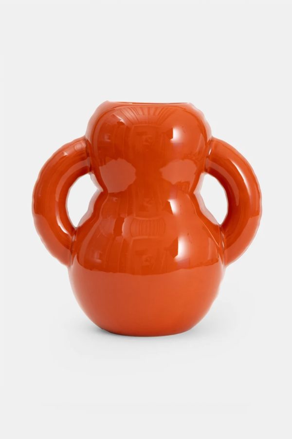 Home Studyo Vase Oscar Gloss Rust