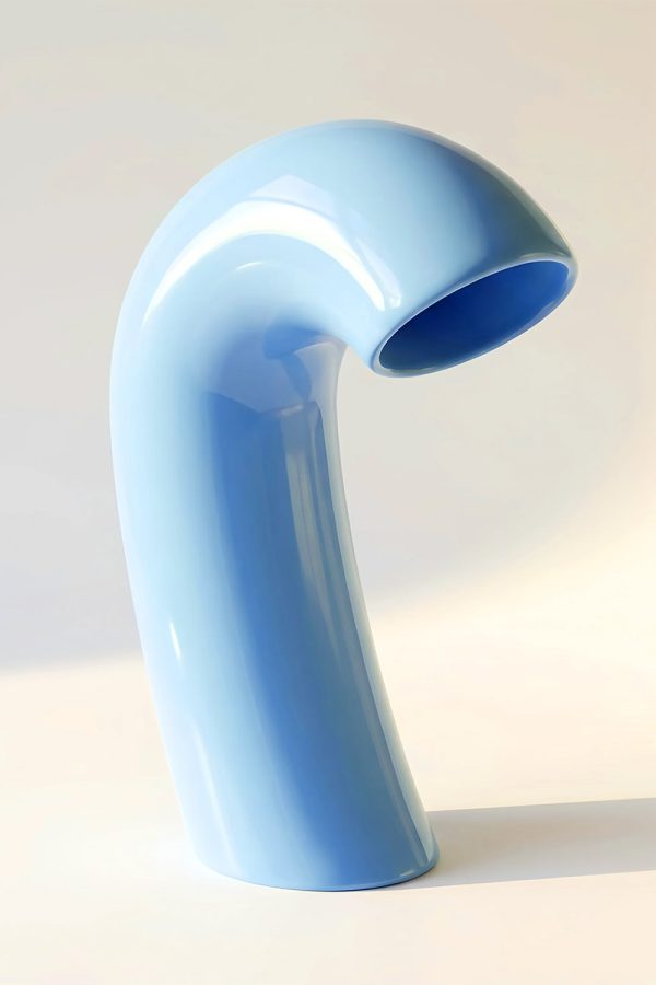 HOUBI Vita Vase in Sky Blue