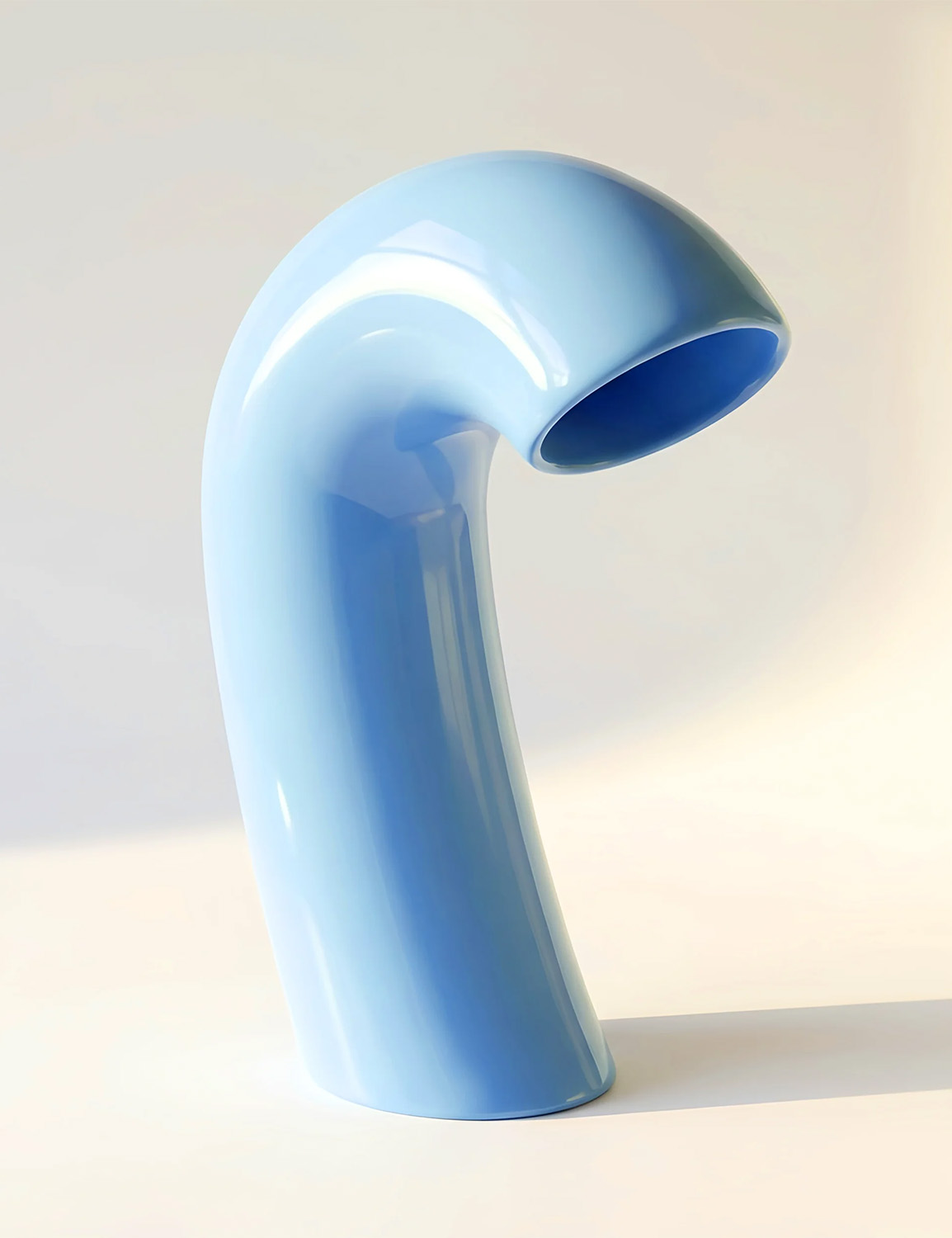 HOUBI Vita Vase in Sky Blue
