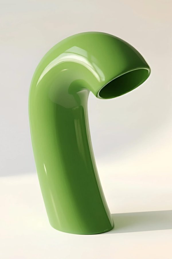 HOUBI Vita Vase in Viridescent
