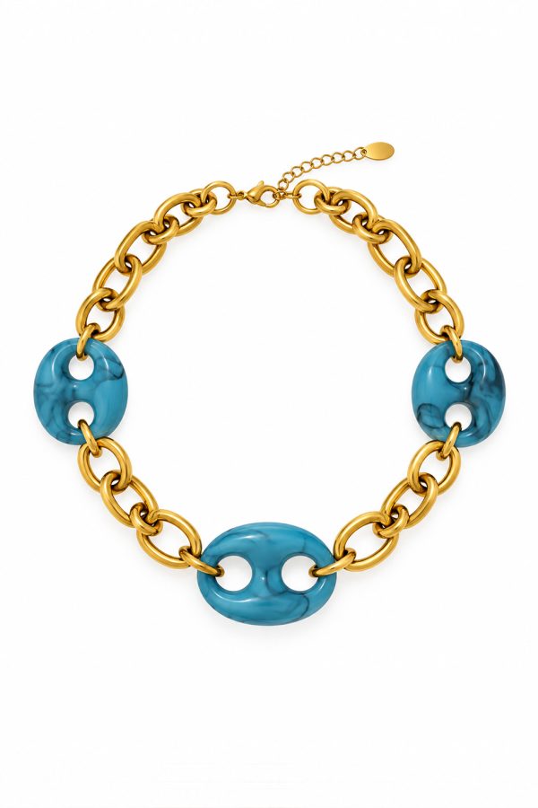 Ifigenia Loukou Necklace Fakantoro Blue