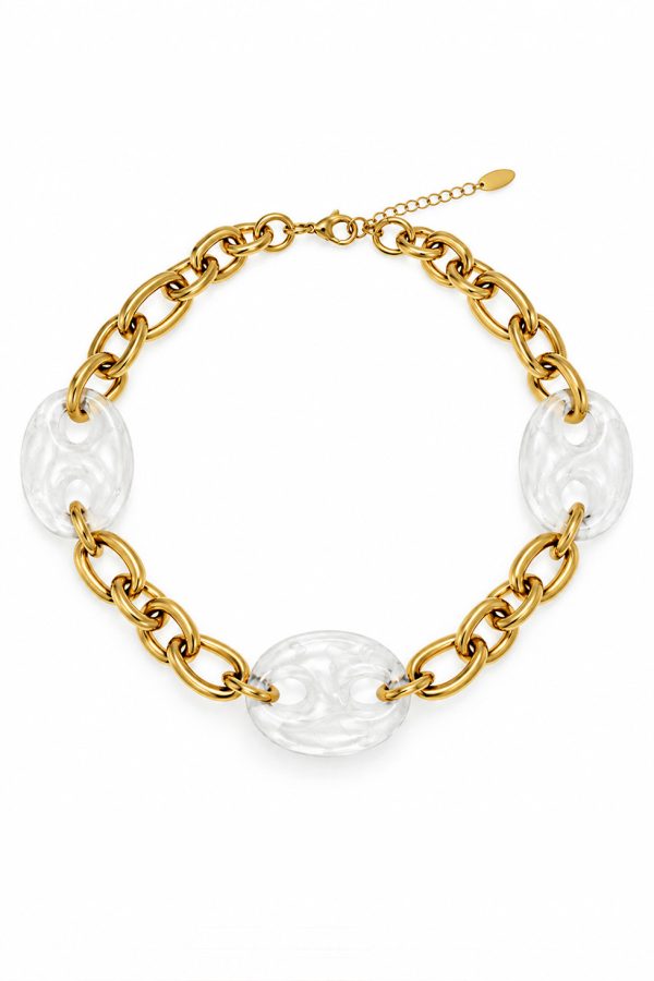 Ifigenia Loukou Necklace Fakantoro White