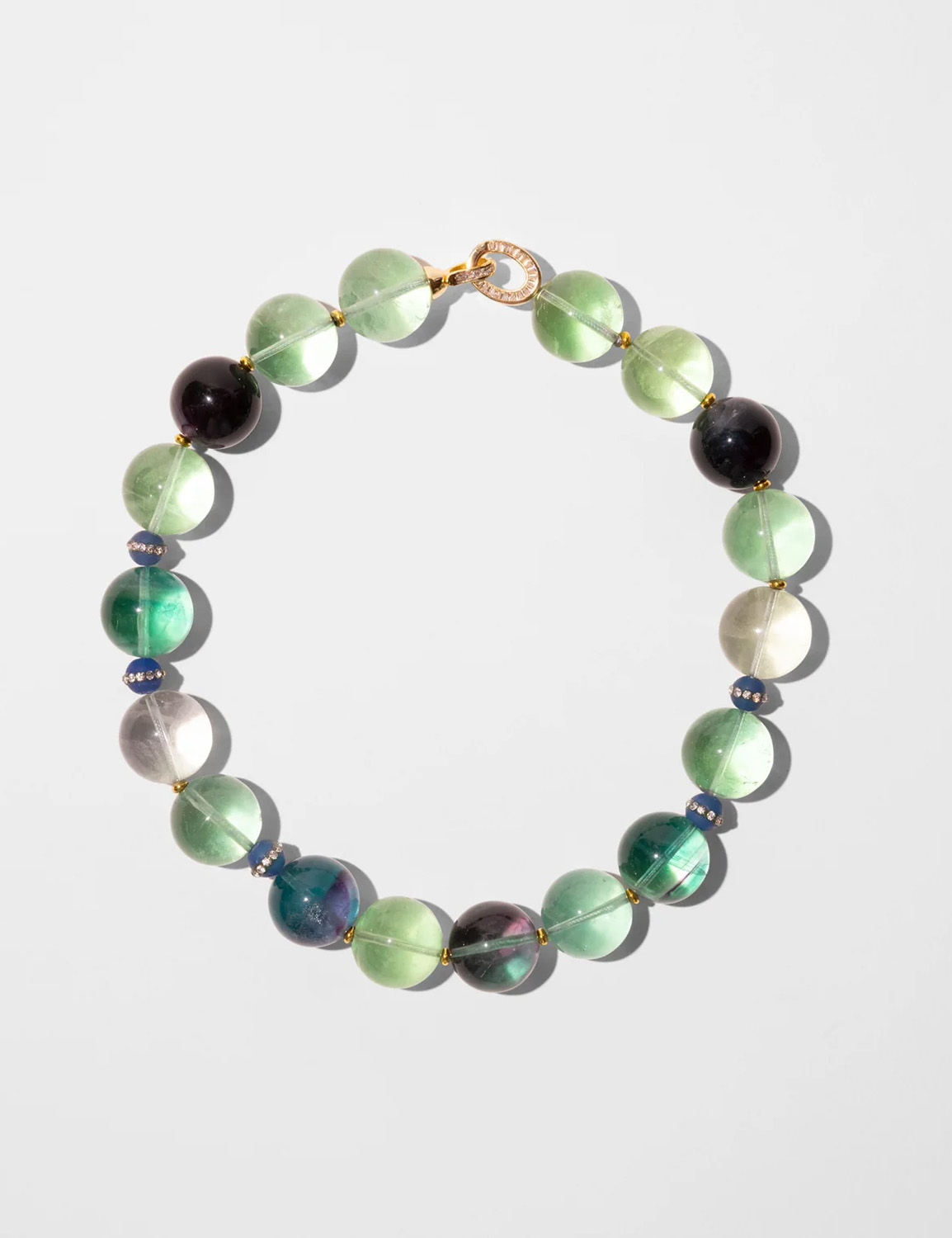 Katerina Psoma Cashmere Fluorite Short Necklace