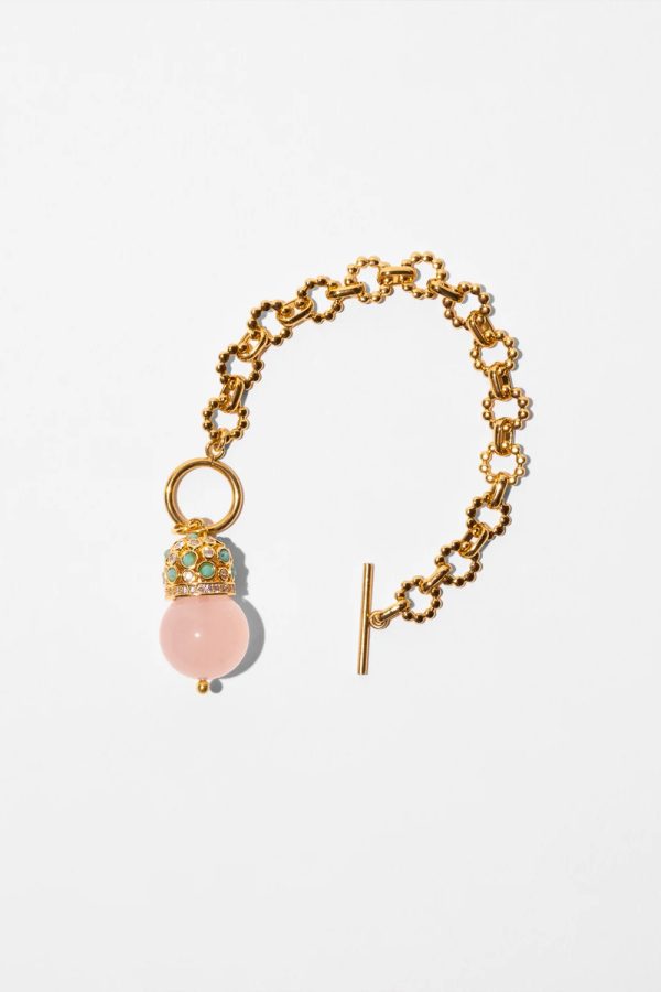 Katerina Psoma Cupola Rose Quartz Bracelet