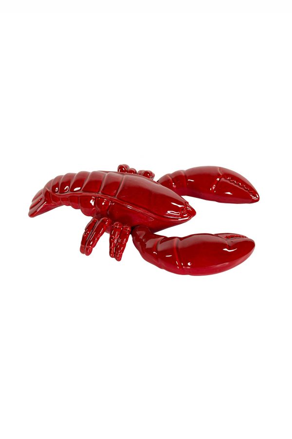 Shishi Ceramic Lobster Red 19x30cm