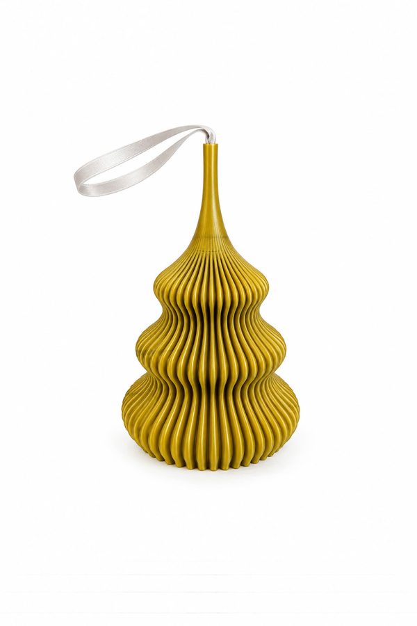 The Blend Collection Zayl Ornaments  Champagne